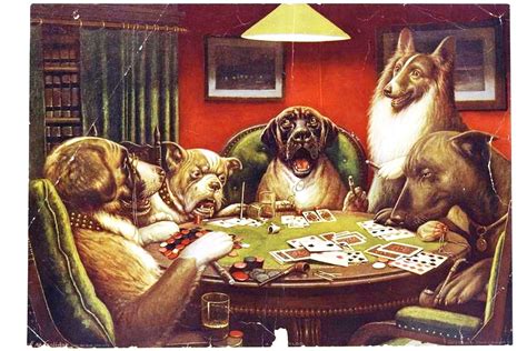 cachorros jogando poker|cães jogando poker.